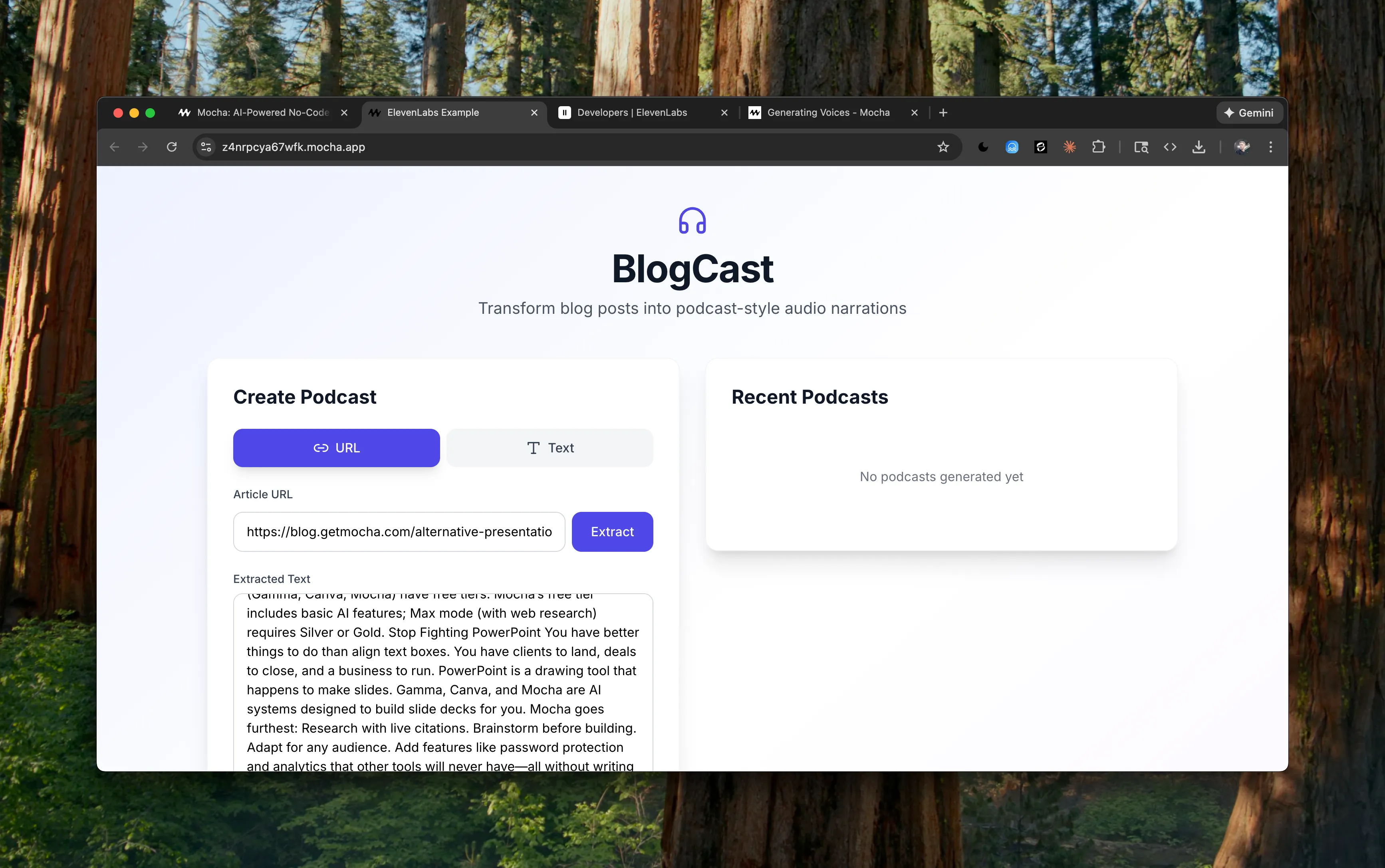 ElevenLabs Test with Blog Post